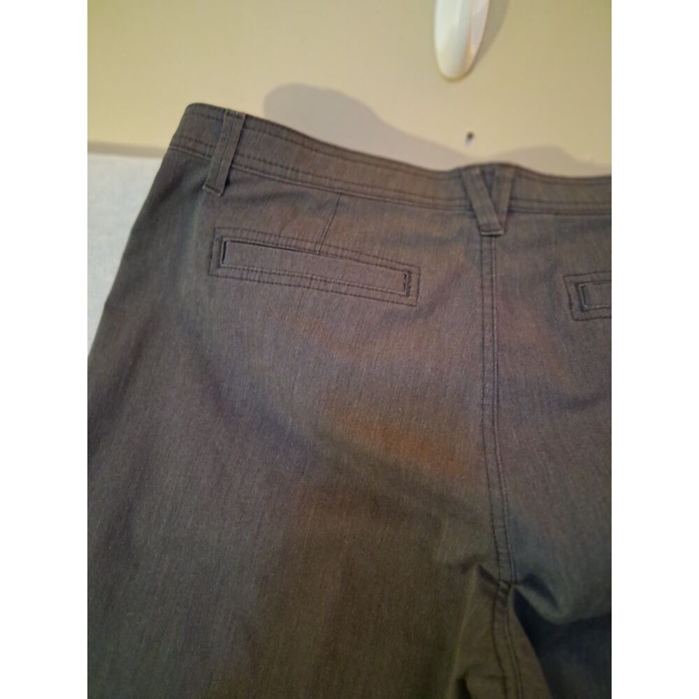 Gloria Vanderbilt "Mona PF" Mid-Rise Comfort Waist Utility Pants - Picture 3 of 14